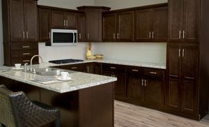 Walnut Ridge kitchen-cabinets-shaker-espresso.